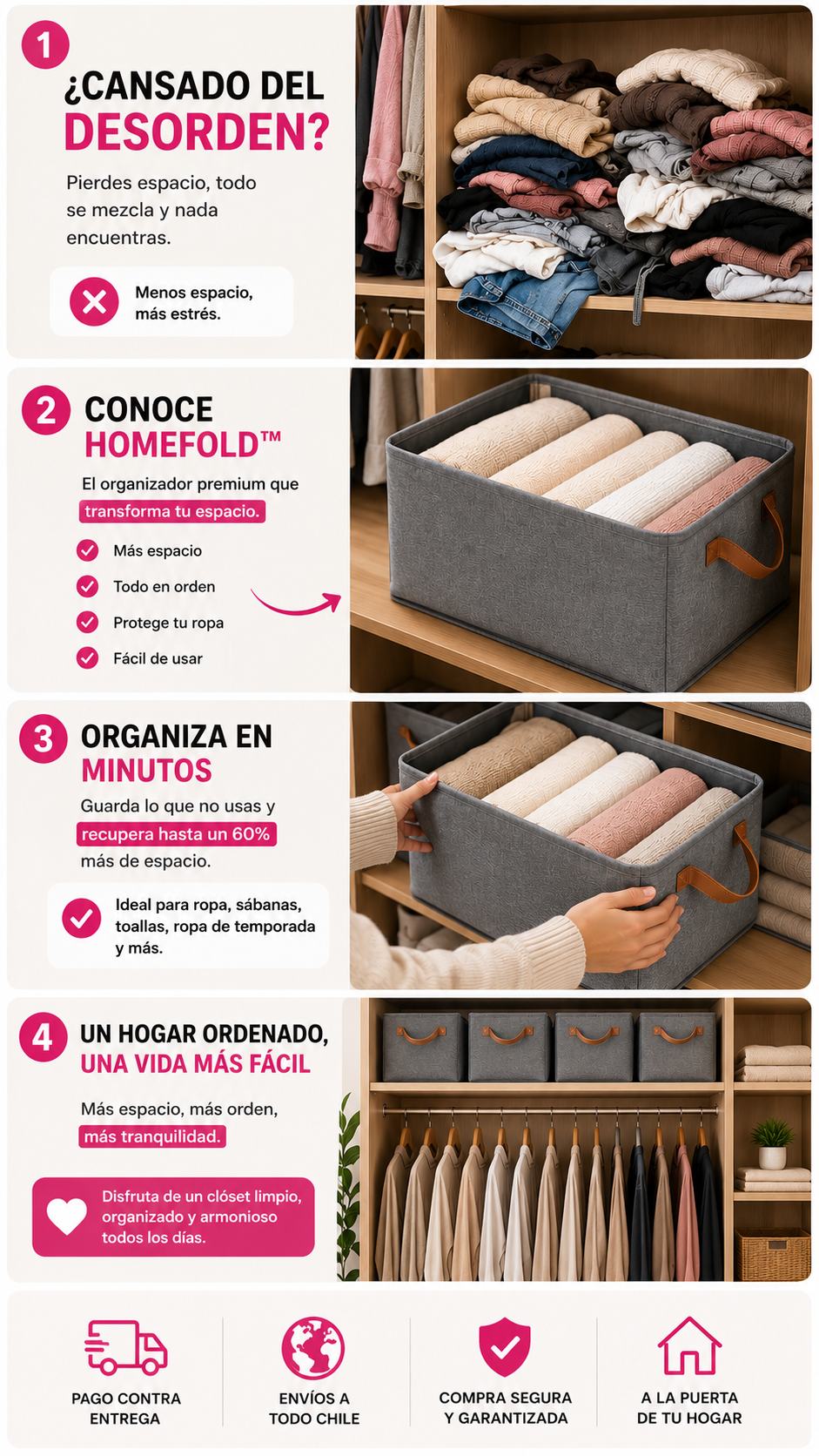 Organizador Premium HomeFold™