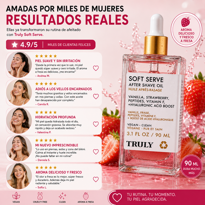 TRULY AFTER SHAVE ACEITE 90ML