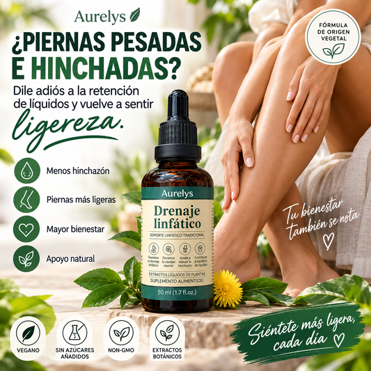 Aurelys® Gotas para Drenaje Linfático