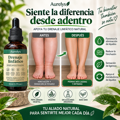 Aurelys® Gotas para Drenaje Linfático