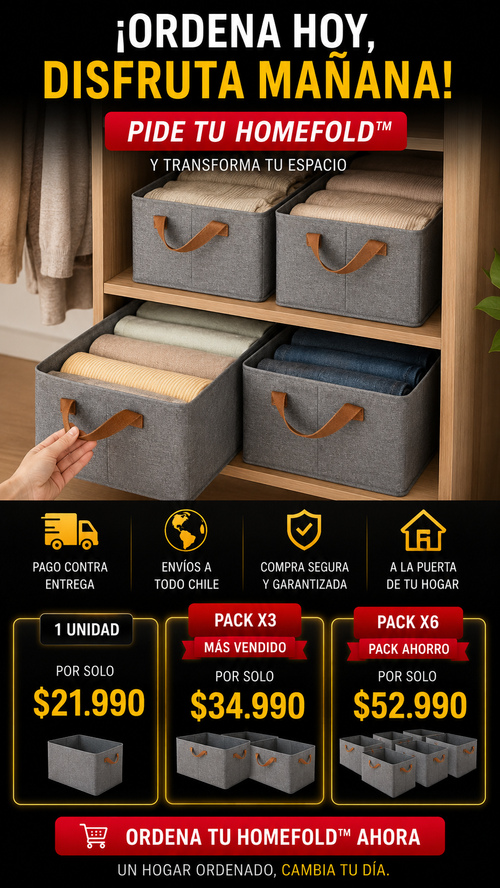 Organizador Premium HomeFold™