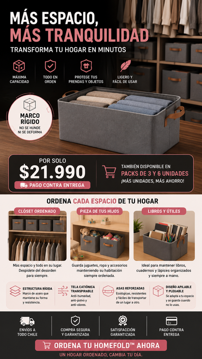 Organizador Premium HomeFold™